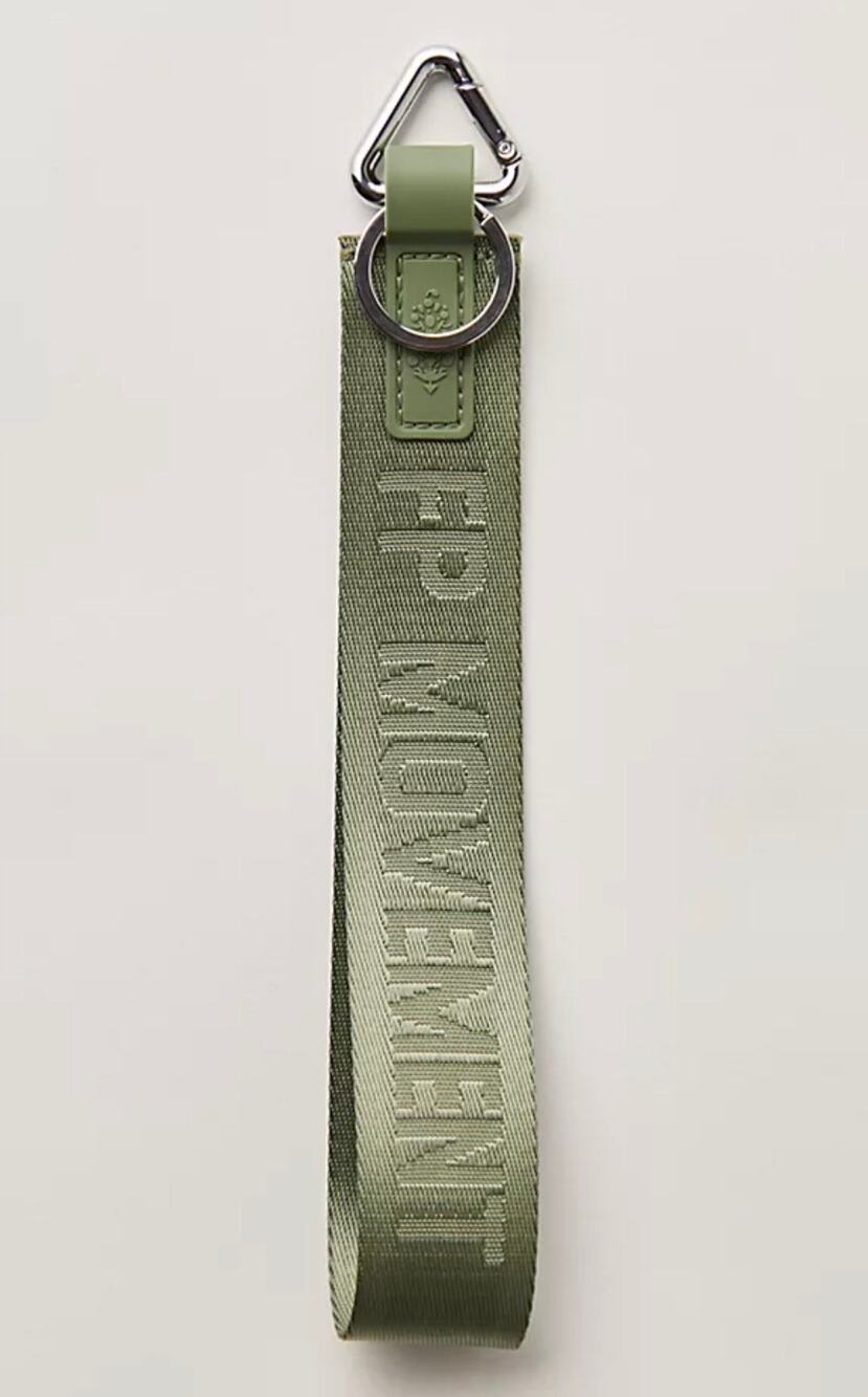 NWT Free People Movement There It Is Keychain | Sage